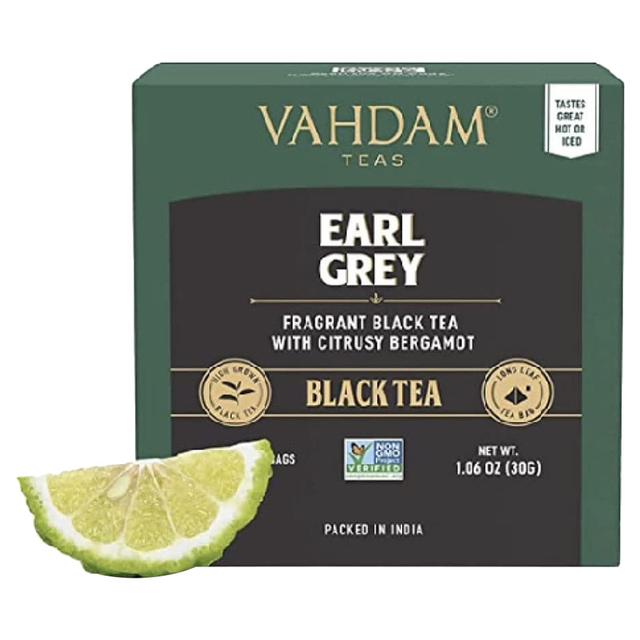 Vahdam - Earl Grey Black Tea - 30g - 15 Tea Bags