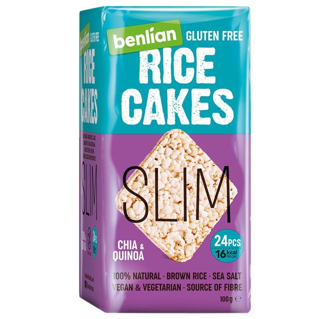 Benlian - Rice Cakes Slim Chia & Quinoa - 100g