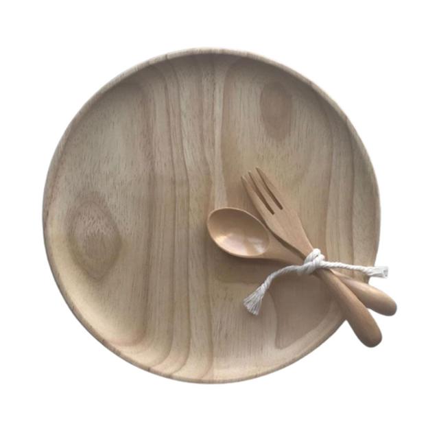 Dove and Dovelet - Eco Wood Toddler Feeding Set