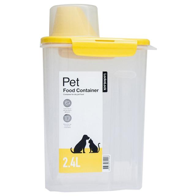 Lock&Lock - Dry Pet Food Container w/ Measuring Cup - 2.4L