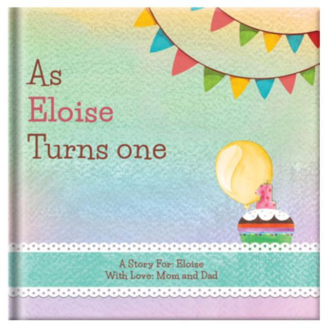 As I Turn One - Girl (Personalized Book)