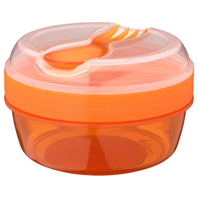 Carl Oscar - Snack Box With Cooling Disc - Orange 