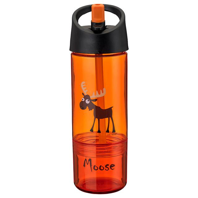 Carl Oscar - 2-In-1 Kids Water Bottle 180ml - Orange