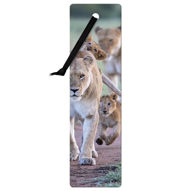 If - 3D Bookmark - African Lion Cubs