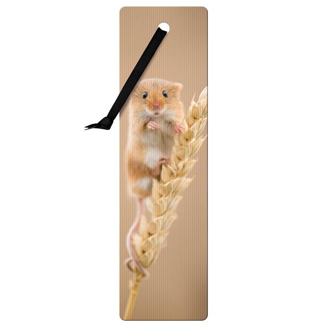 If - 3D Bookmark - Harvest Mouse