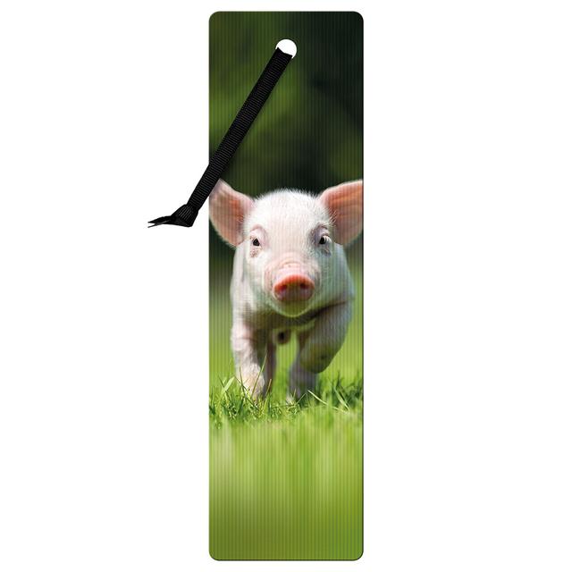 If - 3D Bookmark - Piglet