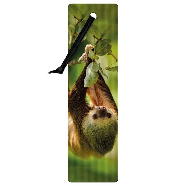 If - 3D Bookmark - Two Toed Sloth