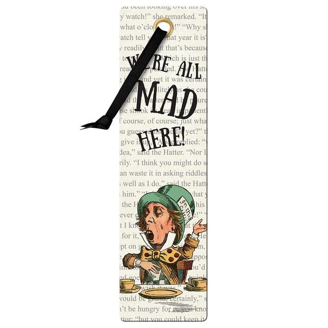 If - Literary Bookmark - We Are All Mad Here 