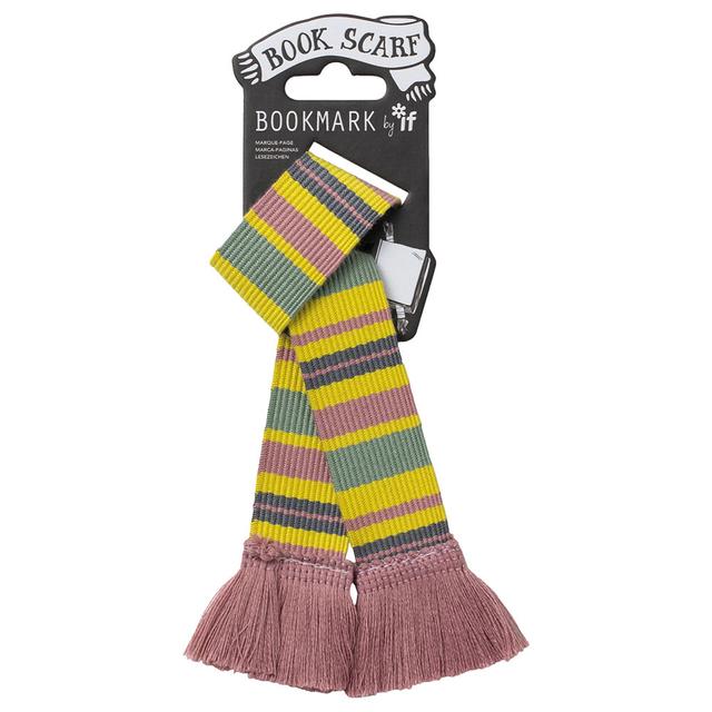 If - Book Scarf Bookmark - Pastels