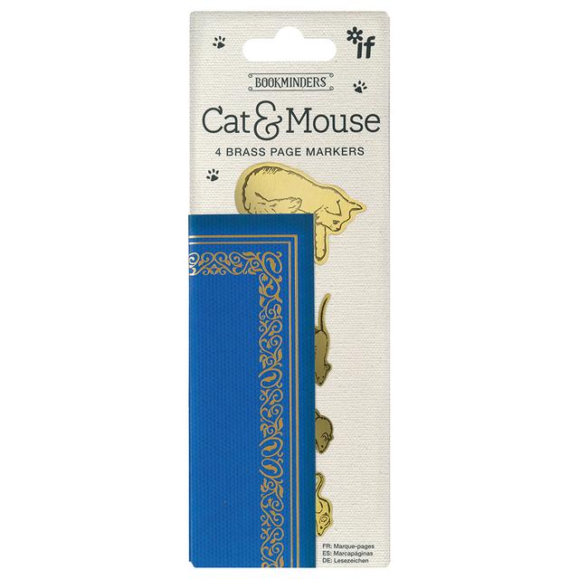 If - Bookminders Page Markers - Cat & Mouse