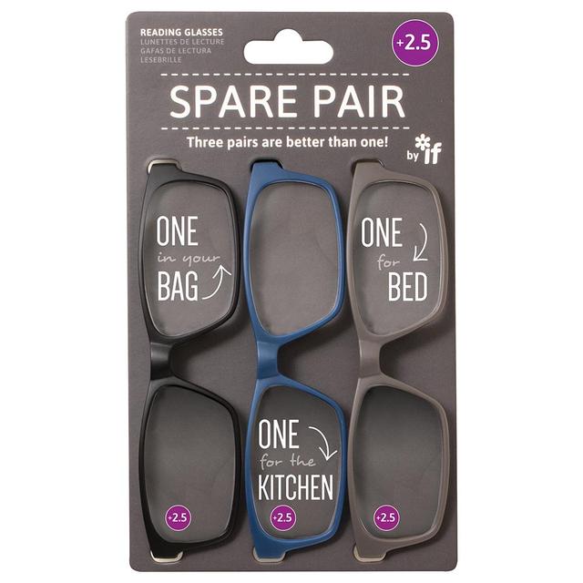 If - Spare Pair Reading Glasses +2.5