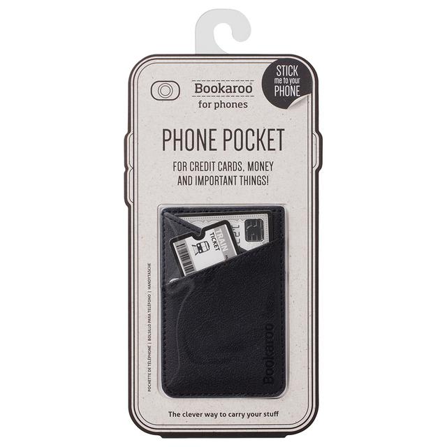 If - Bookaroo Phone Pocket - Black