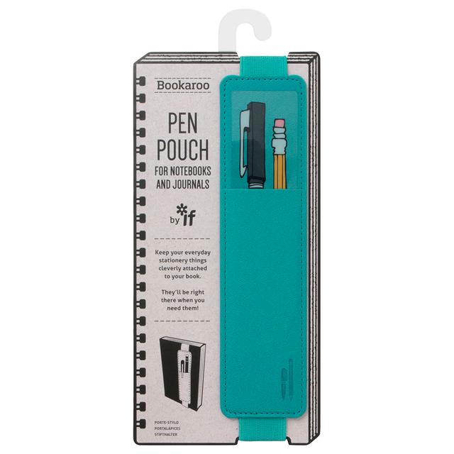 If - Bookaroo Pen Pouch - Turquoise