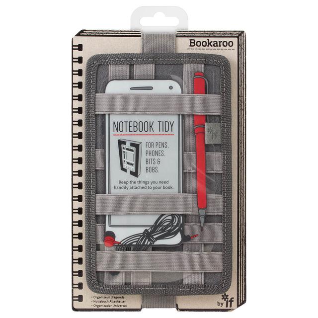 If - Bookaroo Note Book Tidy - Charcoal