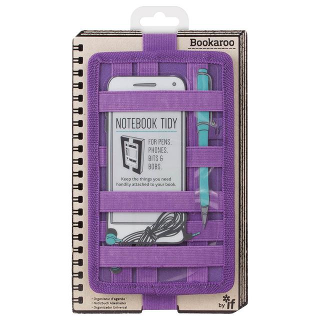 If - Bookaroo Notebook Tidy - Purple