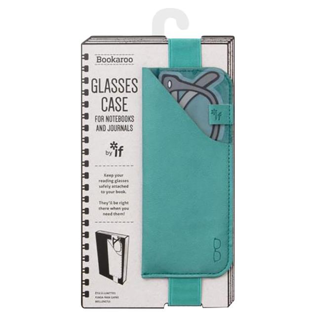 If - Bookaroo Glasses Case - Turquoise