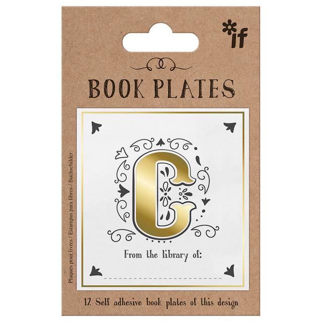 If - Letter Book Plates - Letter C