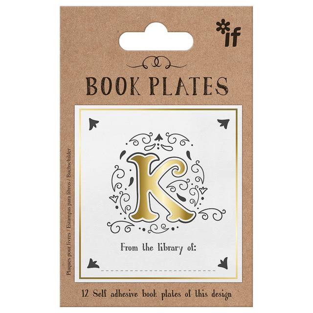 If - Letter Book Plates - Letter K