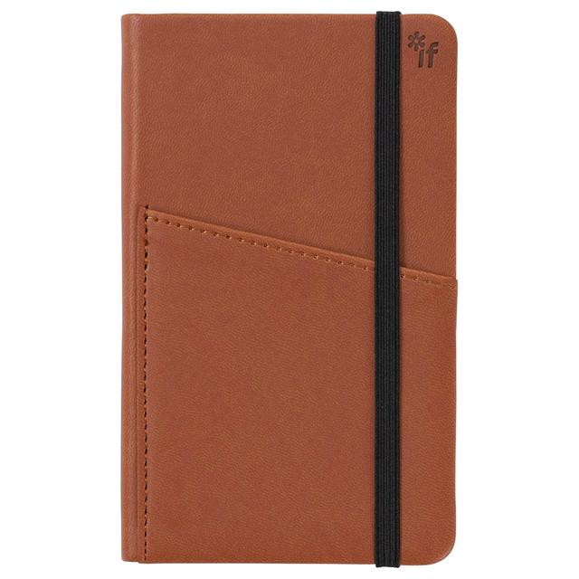 If - Bookaroo Pocket Notebook Journal - A6 - Brown