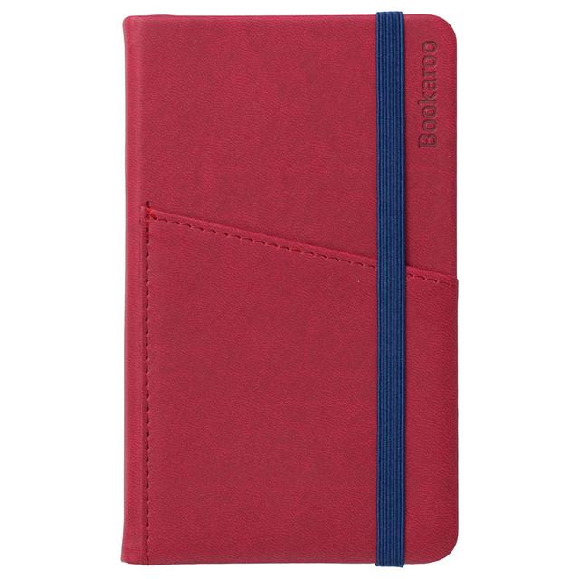 If - Bookaroo Pocket Notebook Journal - A6 - Dark Red