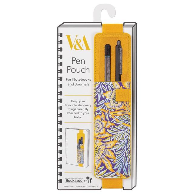 If - V&A Bookaroo Pen Pouch - Morris Tulip & Willow