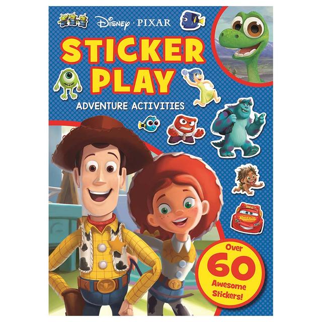 Disney Pixar Mixed: Adventure Activities Play Sticker - 60pcs