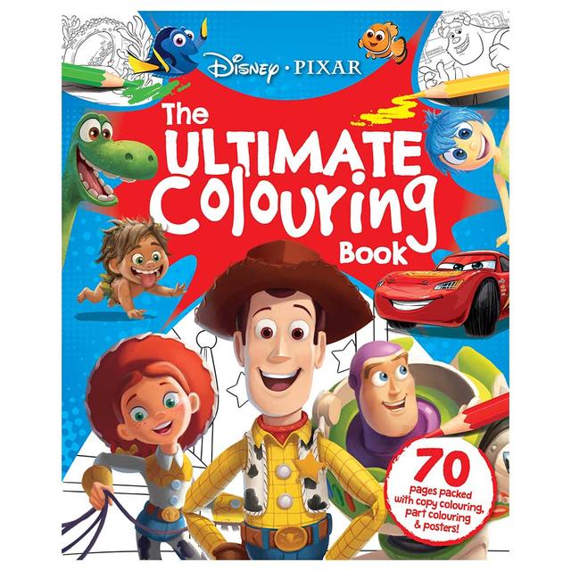 Disney Pixar Mixed: The Ultimate Colouring Book