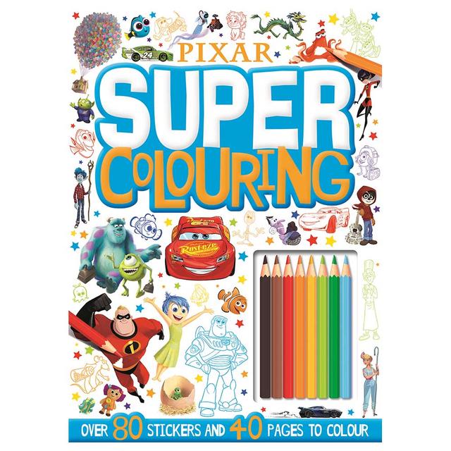 Disney Pixar Mixed: Super Colouring Book