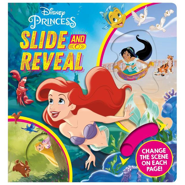 Disney Princess: Slide And Reveal: Activity Board Book