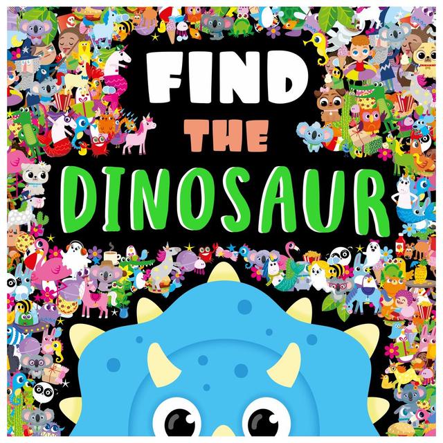 Find The Dinosaur: Search And Find Activity Book