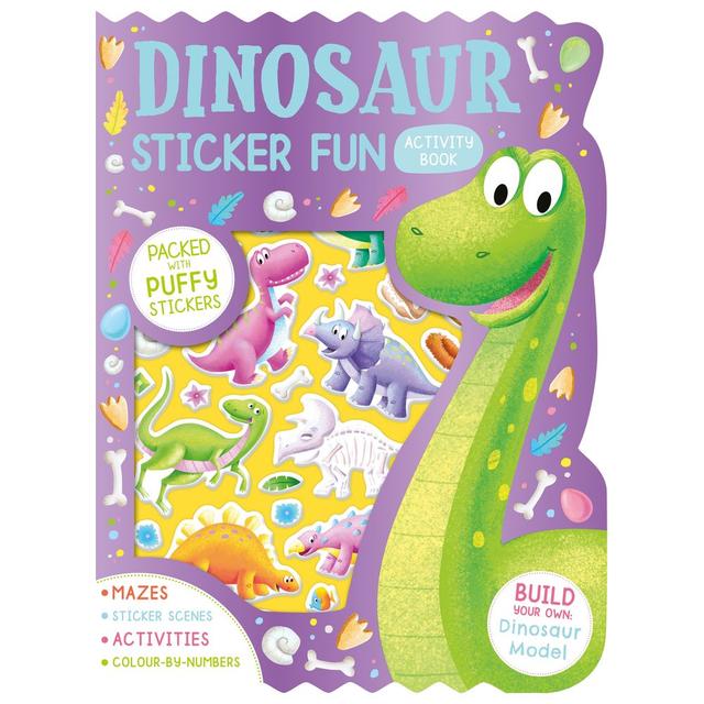 Dinosaur Sticker Fun: Funtastic Activity Book