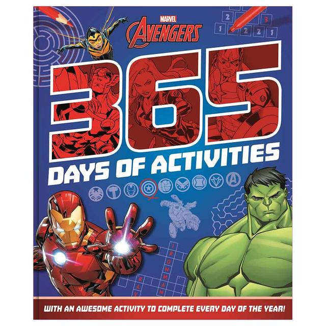 Marvel Avengers 365 Days Of Activities  Book