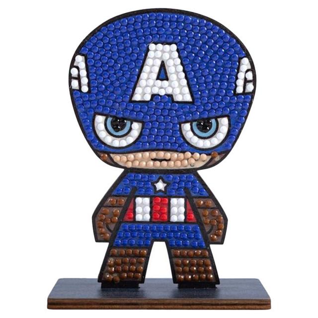 Craft Buddy - Crystal Art Buddies - Captain America