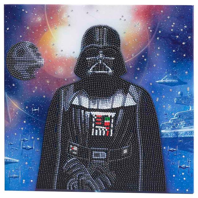 Craft Buddy - Crystal Art Kit - Darth Vader - 30x30 cm