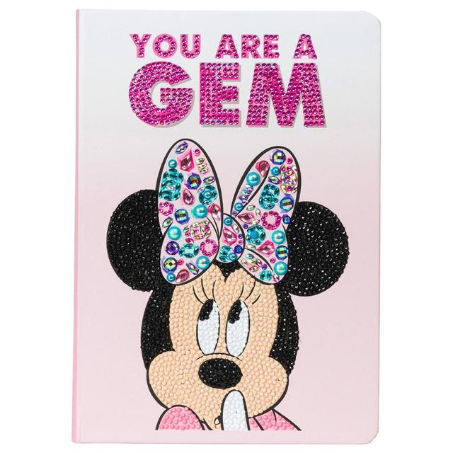 Craft Buddy - Crystal Art Notebook - Classic Minnie