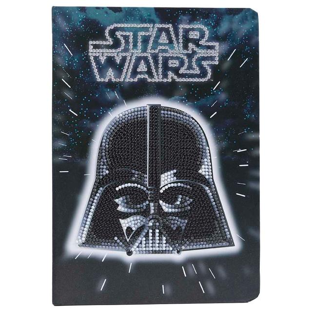 Craft Buddy - Crystal Art Notebook - Darth Vader