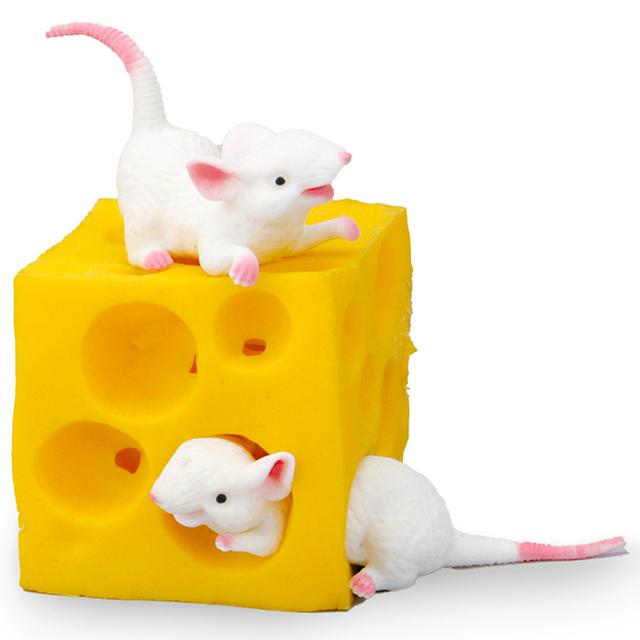 Keycraft - Stretchy Mouse & Cheese