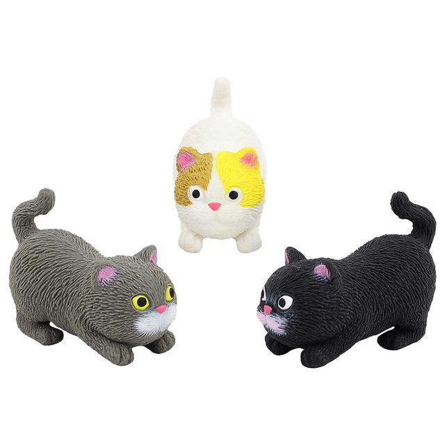 Keycraft - Stretchy Kitten Toy - Assorted 1 pc