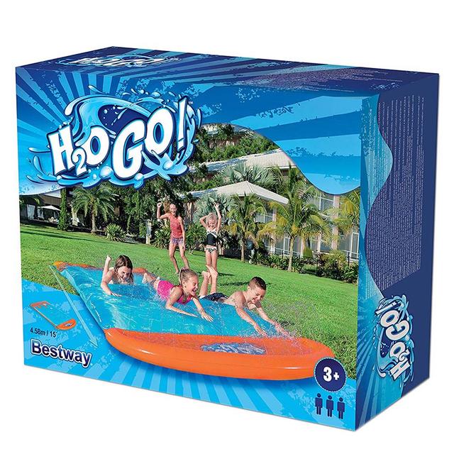 Bestway - Blobzter Water Slide - Blue & Orange