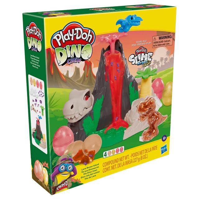 Playdoh - Dino Crew Lava Bones Island Volcano Slime Playset