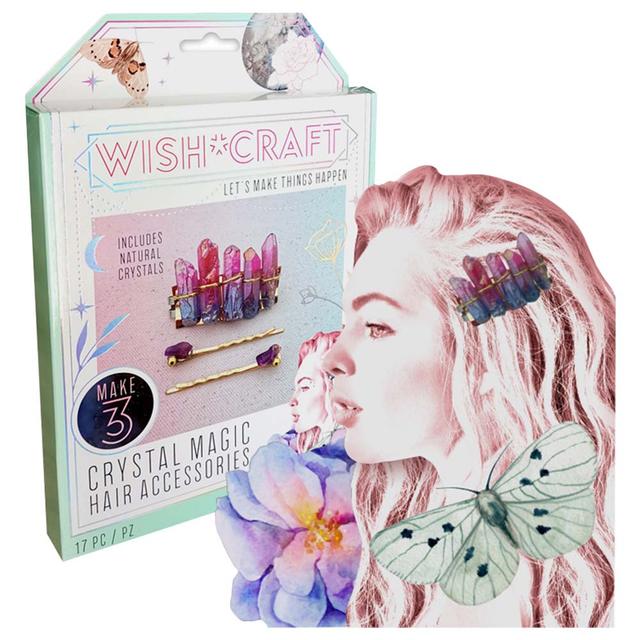 Wishcraft - Let's Make Things Happen Crystal Magic Hair Accessories - 17Pcs