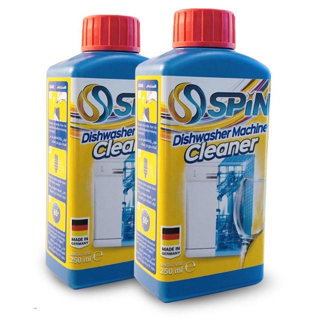 Spin - Dishwasher Cleaner 250 ml Pack of 2