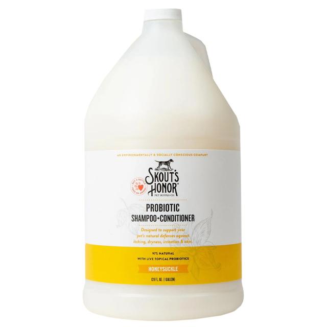 Skout's Honor - Pet Probiotic Shampoo & Conditioner 3800ml - Honeysuckle