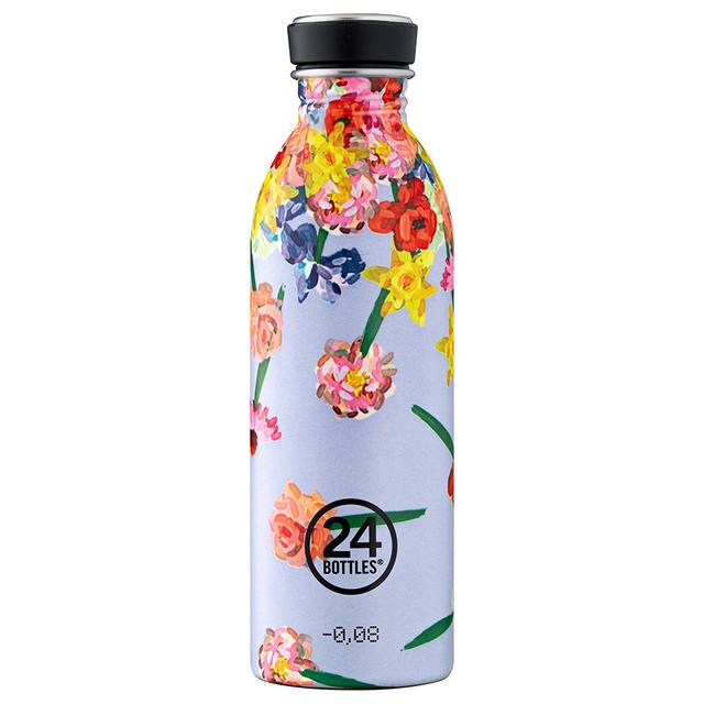 24 Bottles - Urban Insulated SS Water Bottle 500ml - Flower Fall