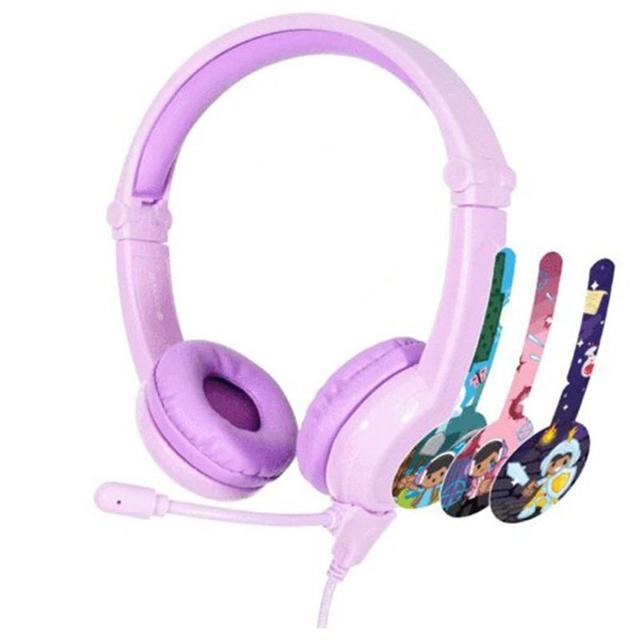 Buddyphones - Galaxy Gaming Headphones - Purple