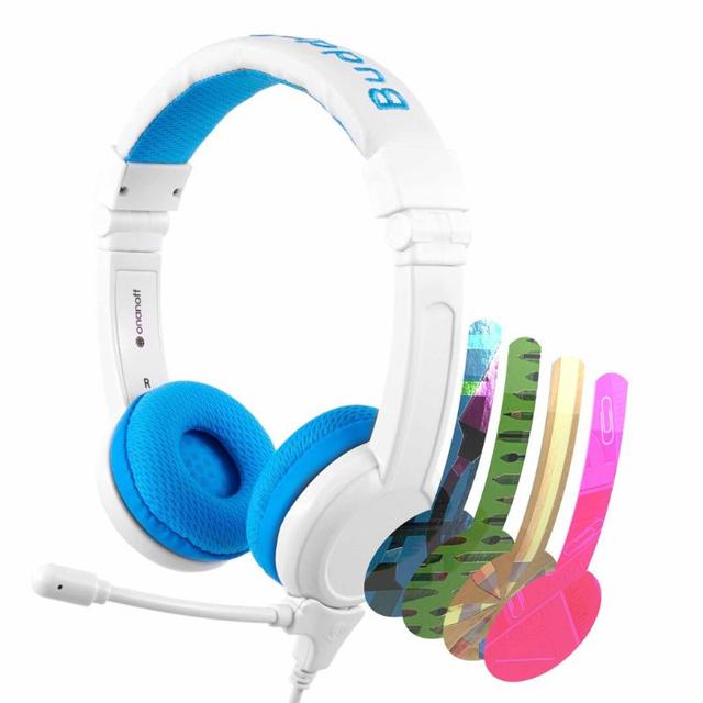 Buddyphones - School Plus Kids Headphones - Blue Hearing Protection