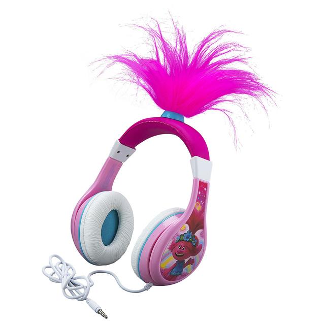 Kiddesigns Trolls World Tour Poppy Wired Headphones