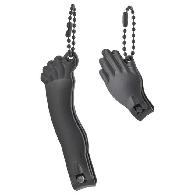 Kikkerland - Hand And Foot Nail Clipper Combo - Black