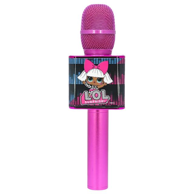 OTL Technologies - L.O.L. Surprise My Diva Karaoke Microphone w/ Bluetooth Speaker - Pink