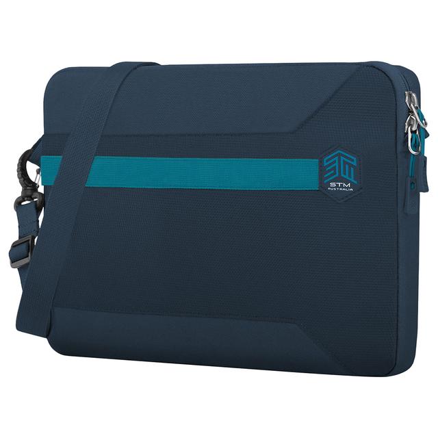 STM - Blazer Sleeve For Up To 13-Inch Laptop & Tablet - Blue